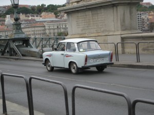 Not sure what this is, but it was bootinâ€™ across the chain bridge from Pest to Buda.