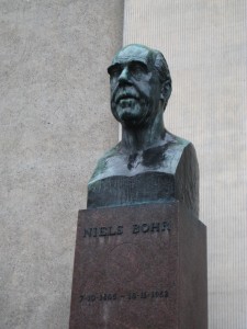 Everyone's favourite Danish atomic physicist Niels Bohr.