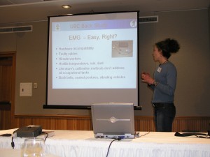 This is me at one of my first research presentations.  International! ...in exoctic Blaine, WA.