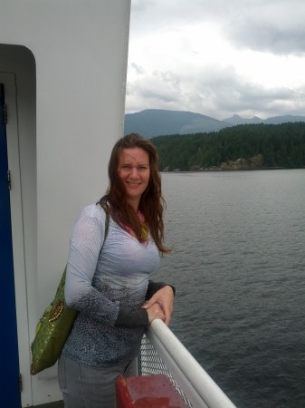 It takes two ferries to get there, but what lovely scenery!