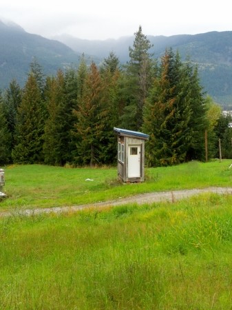 Mini-hut on the slope
