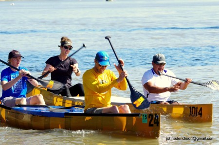 Another pro photog shot of the Pas race at OCN in August.  Oh, to wear a T-shirt while paddling!   Mid-change is not the most charismatic part of the stroke, but I am in good company here.