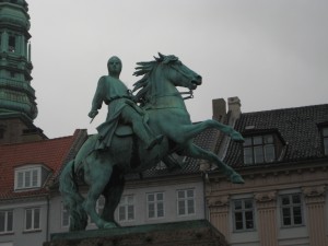 Bishop Absalon in HÃ¸jbro Plads in Copenhagen