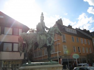 On Buda hill in Budapest