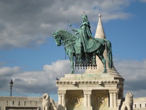 At the Castle in Budapest, Eguene of Savoy