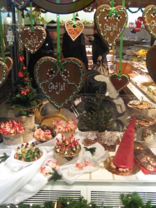 Swedish Christmas treats in the bakery.