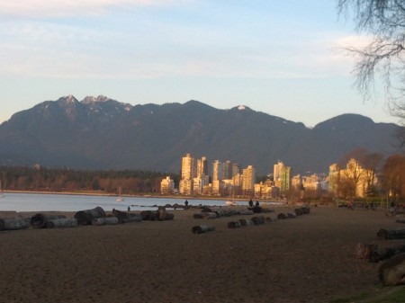 Third beach and West end across English Bay
