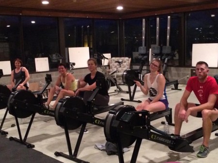 Erg training group