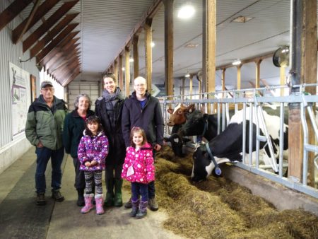 A visit to the EcoDairy in Abbotsford with nieces! 