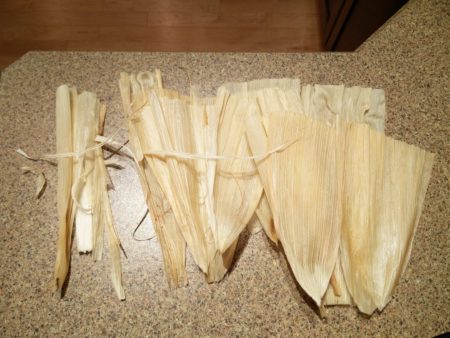 I made 3 big freezer bags of tamales for future enjoyment